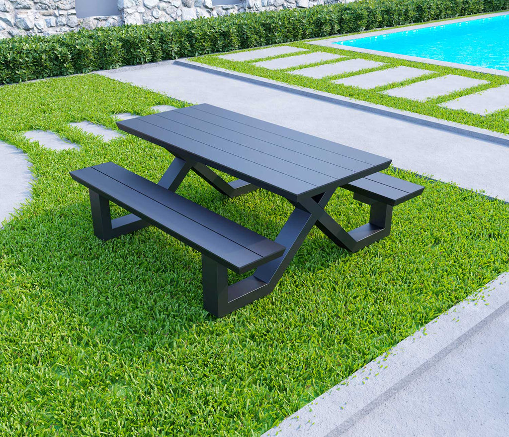 ALUMINIUM PICNIC TABLE