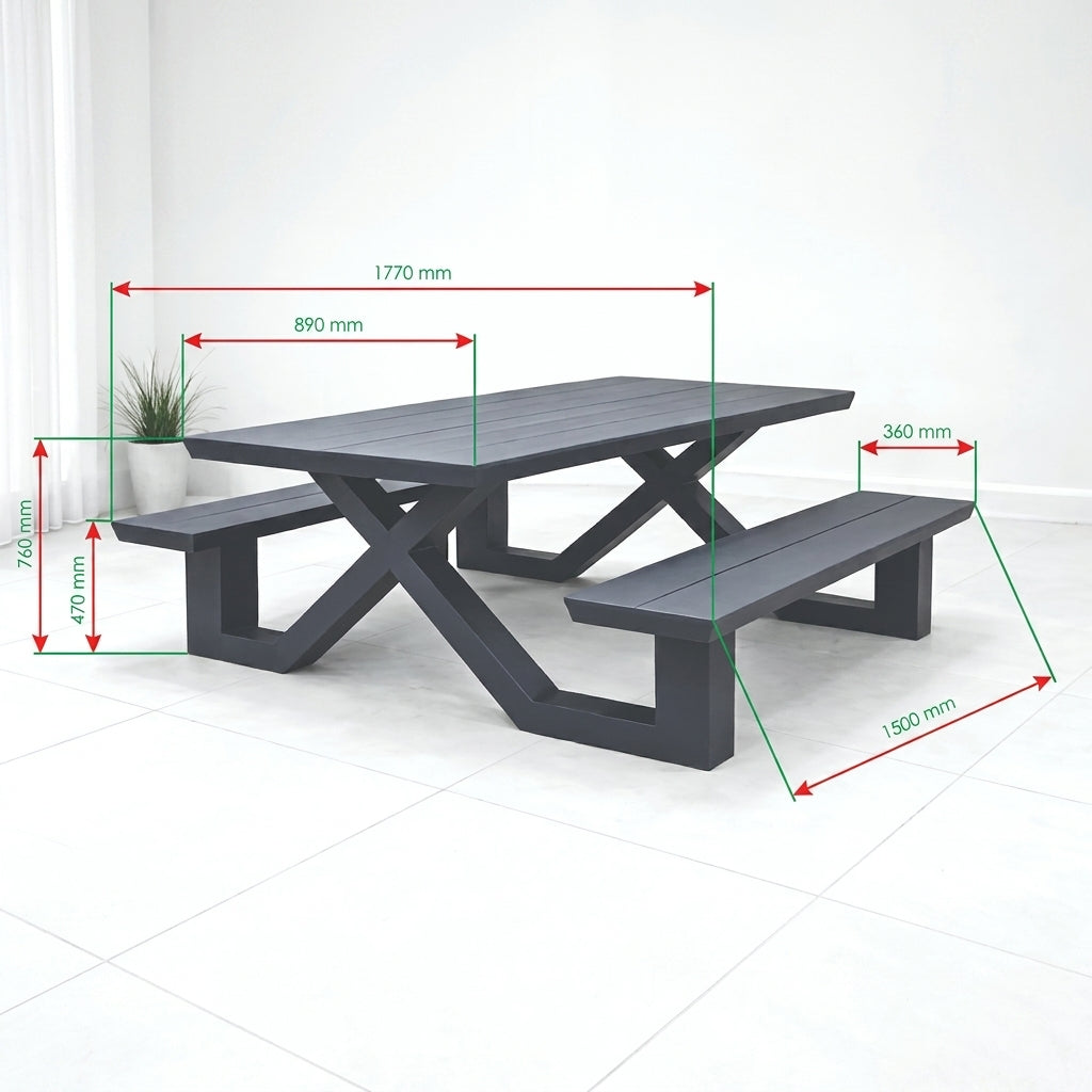 aluminium outdoor furniture uk