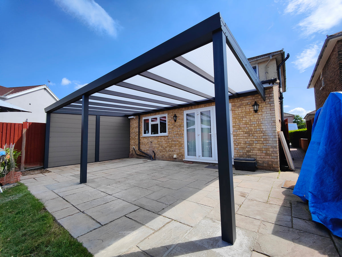 Lean - to wall canopies