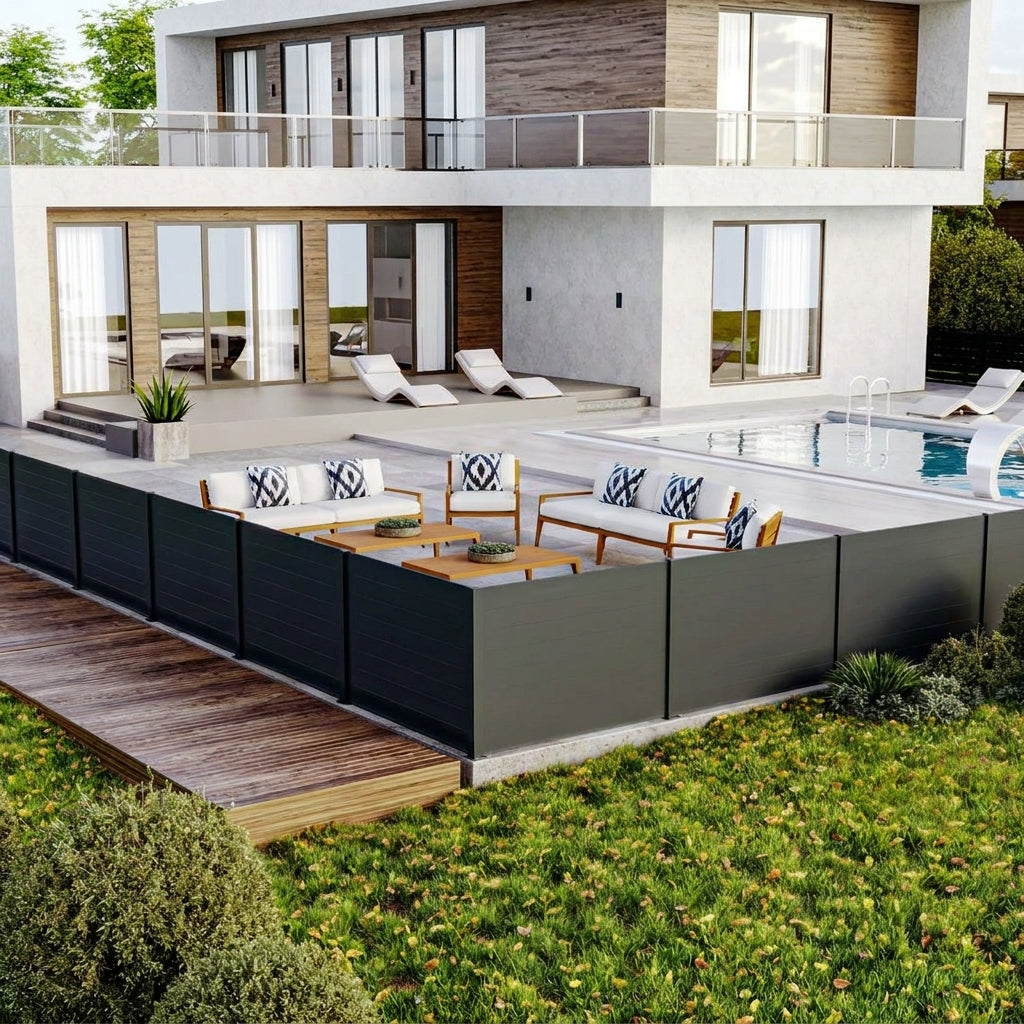 aluminium fencing uk