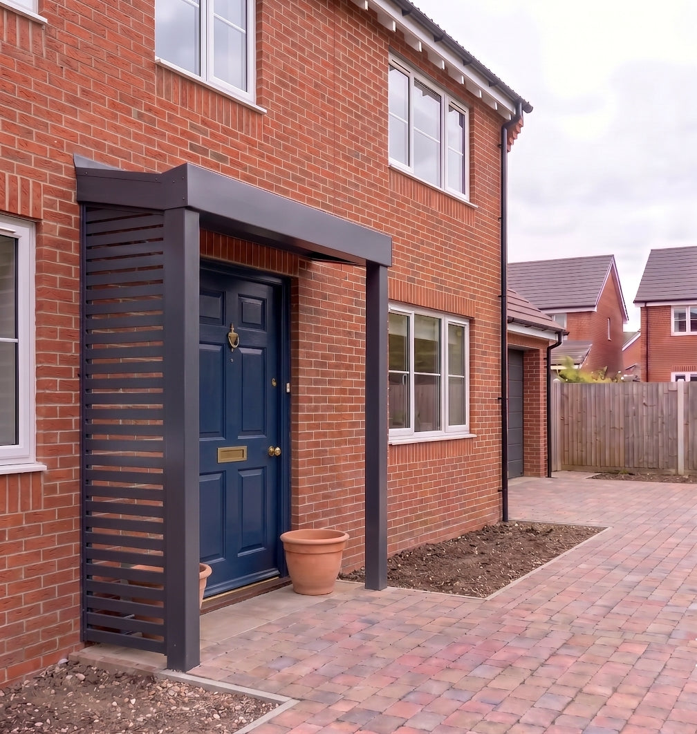 front entrance aluminium