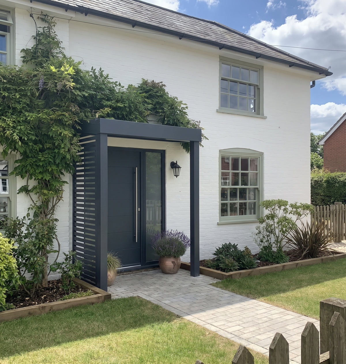 made to measure entrance porch