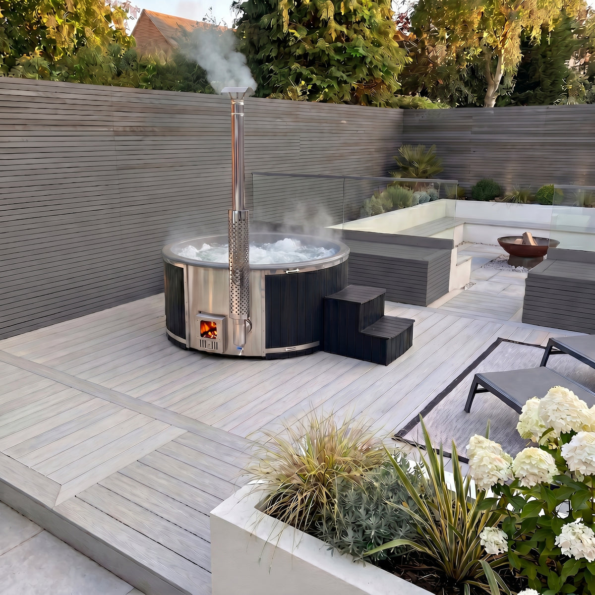 premium materials hot tub in uk